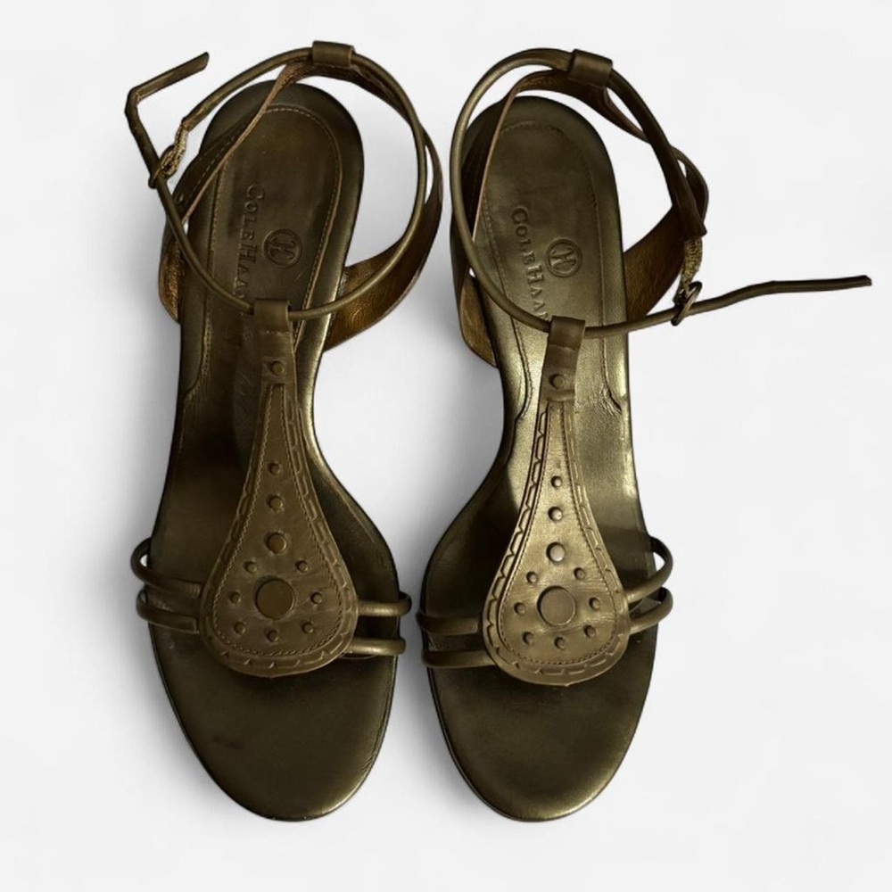 Cole Haan Women's Tan Leather Sandals